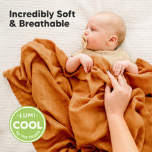Load image into Gallery viewer, Lumi Muslin Swaddle Blankets (Spice)
