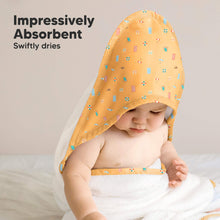 Load image into Gallery viewer, Luxe Baby Hooded Towel (Beach Day)

