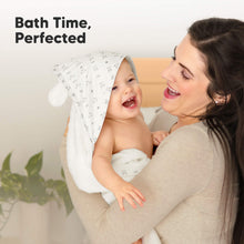 Load image into Gallery viewer, Luxe Baby Hooded Towel (Laurel)
