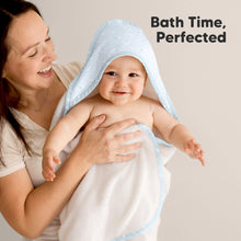 Load image into Gallery viewer, Luxe Baby Hooded Towel (Lunaris)
