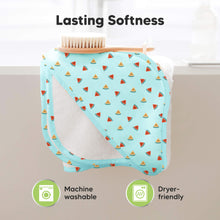 Load image into Gallery viewer, Luxe Baby Hooded Towel (Melon Beat)
