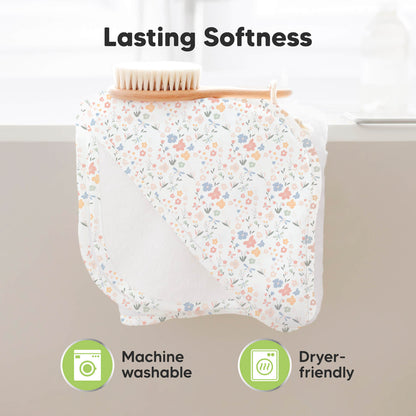 Lasting Softness: Machine washable, Dryer-friendly
 26877154295994