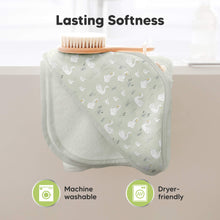 Load image into Gallery viewer, Luxe Baby Hooded Towel (Wildwood)
