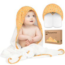 Load image into Gallery viewer, Luxe Baby Hooded Towel (Beach Day)
