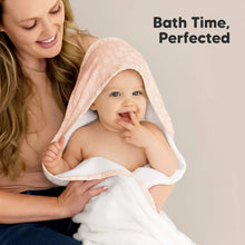Load image into Gallery viewer, Luxe Baby Hooded Towel (Crystal)
