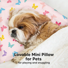 Load image into Gallery viewer, Mini Toddler Pillow With Pillowcase (Flutter)
