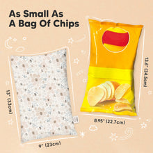 Load image into Gallery viewer, Mini Toddler Pillow With Pillowcase (Flora Vale)
