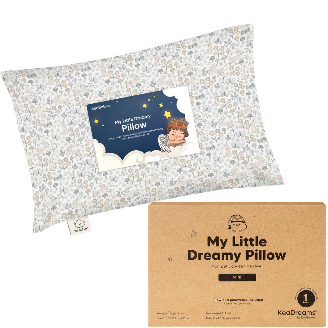 Mini Toddler Pillow With Pillowcase (Prairie)