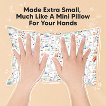 Load image into Gallery viewer, Mini Toddler Pillow With Pillowcase (Roadway)
