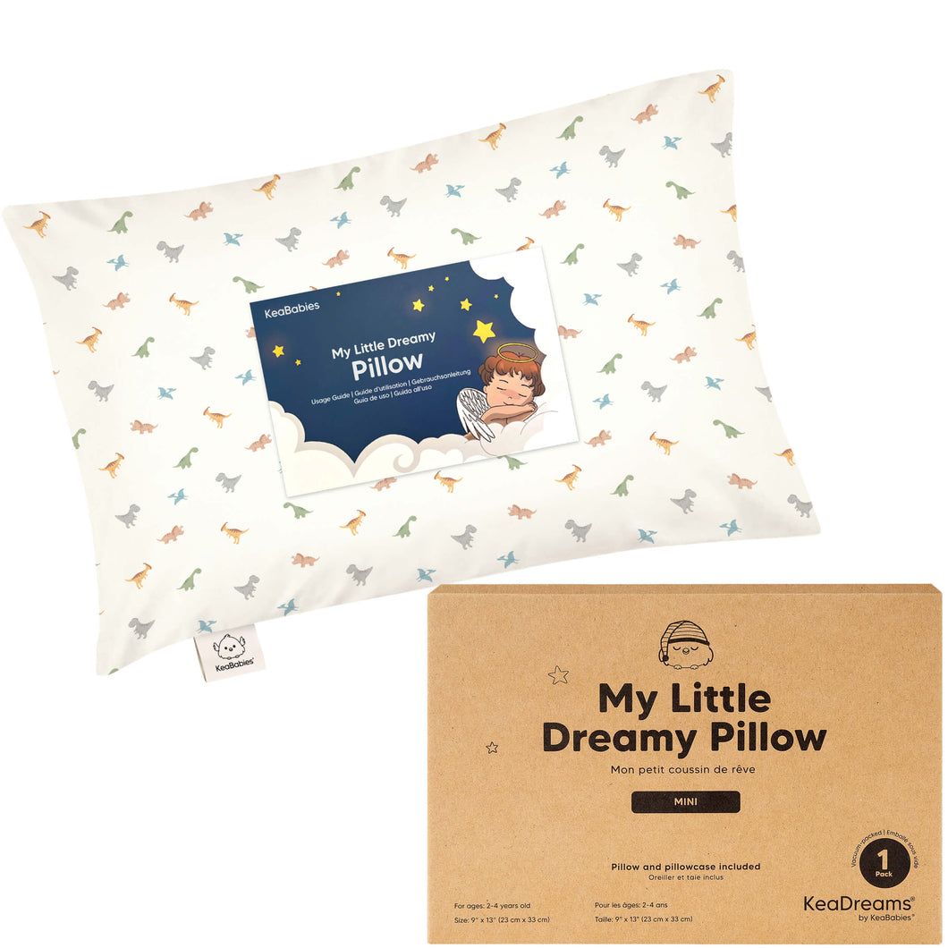 Mini Toddler Pillow With Pillowcase (Roarsome)