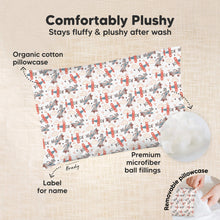 Load image into Gallery viewer, Mini Toddler Pillow With Pillowcase (Aircraft)
