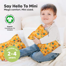 Load image into Gallery viewer, Mini Toddler Pillow With Pillowcase (Little Builders)
