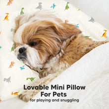 Load image into Gallery viewer, Mini Toddler Pillow With Pillowcase (Roarsome)
