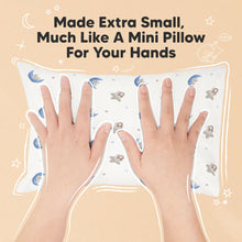 Load image into Gallery viewer, Mini Toddler Pillow With Pillowcase (Space Drift)
