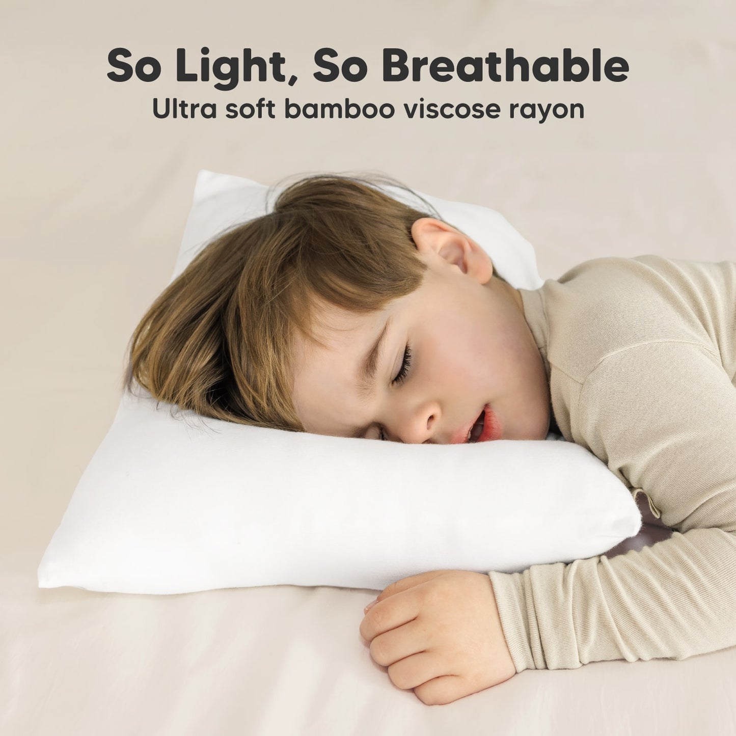 So Light, So Breathable: Ultra soft bamboo viscose rayon
 26870941712570