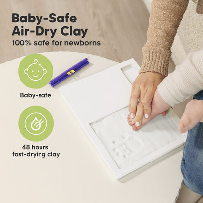 Baby-Safe Air-Dry Clay
100% safe for newborns

Baby-safe
48 hours fast-drying clay
Image 8 (Dimensions)

 27272694661306