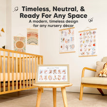 Load image into Gallery viewer, Nova Baby&#39;s First Year Picture Frame (Ash Wood)
