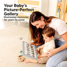 Load image into Gallery viewer, Nova Baby&#39;s First Year Picture Frame (Cloud Gray)
