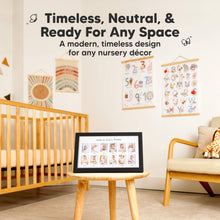 Load image into Gallery viewer, Nova Baby&#39;s First Year Picture Frame (Onyx Black)
