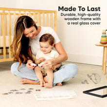 Load image into Gallery viewer, Nova Baby&#39;s First Year Picture Frame (Onyx Black)

