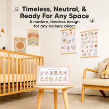 Load image into Gallery viewer, Nova Baby&#39;s First Year Picture Frame (Petal Pink)
