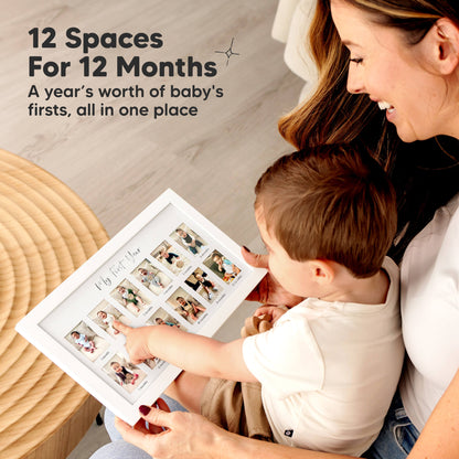 12 Spaces For 12 Months
A year’s worth of baby’s firsts, all in one place
 29050386907322
