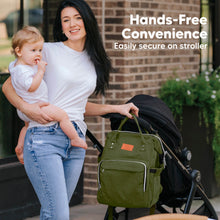 Load image into Gallery viewer, Original Diaper Bag (Dark Olive)
