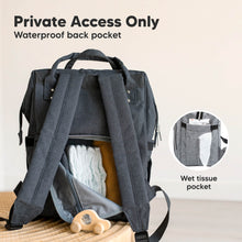 Load image into Gallery viewer, Original Diaper Bag (Mystic Gray)

