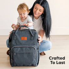 Load image into Gallery viewer, Original Diaper Bag (Mystic Gray)
