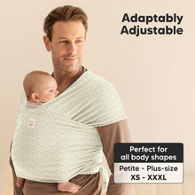 Load image into Gallery viewer, KeaBabies Original Wrap Carrier (Chevron Maze)
