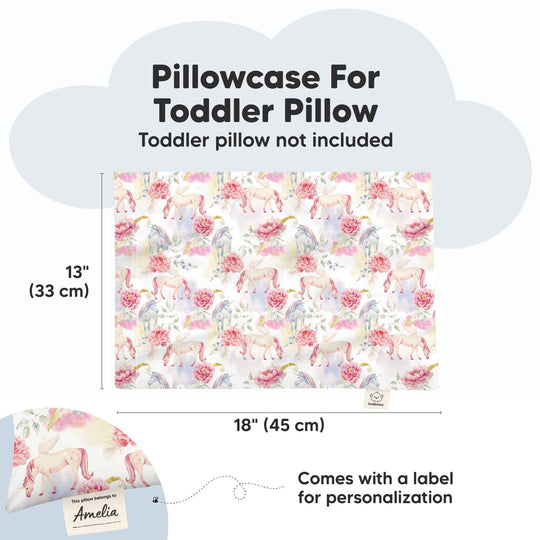 Printed Toddler Pillowcase 13X18" (Fantasy)