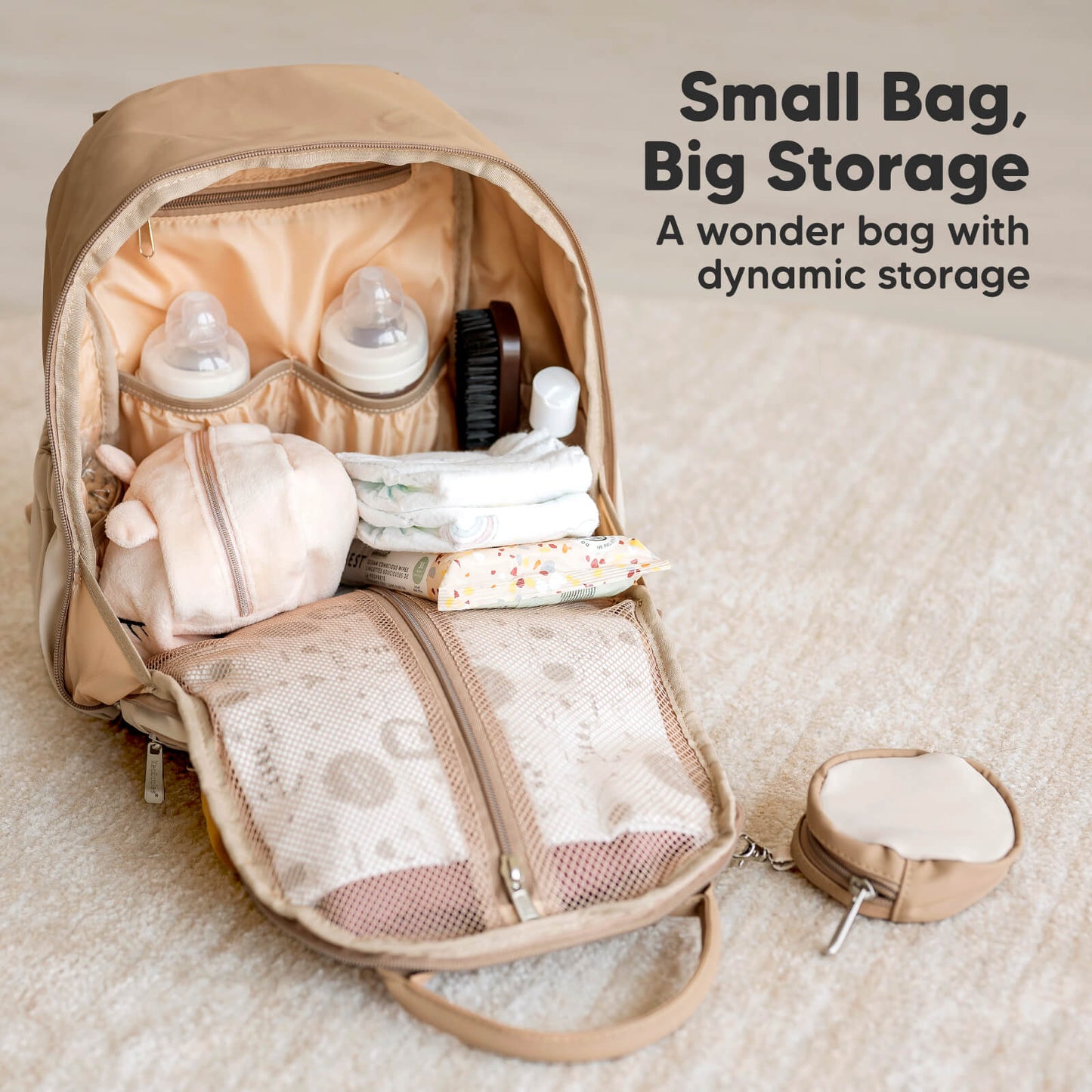 Small Bag, Big Storage
A wonder bag with dynamic storage
 26006914269370