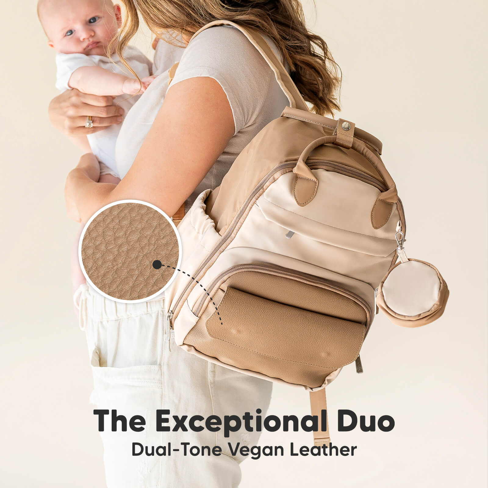 The Exceptional Duo
Dual-Tone Vegan Leather
 26006914367674