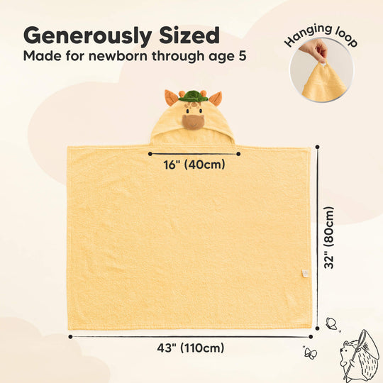 Playpals Hooded Towel