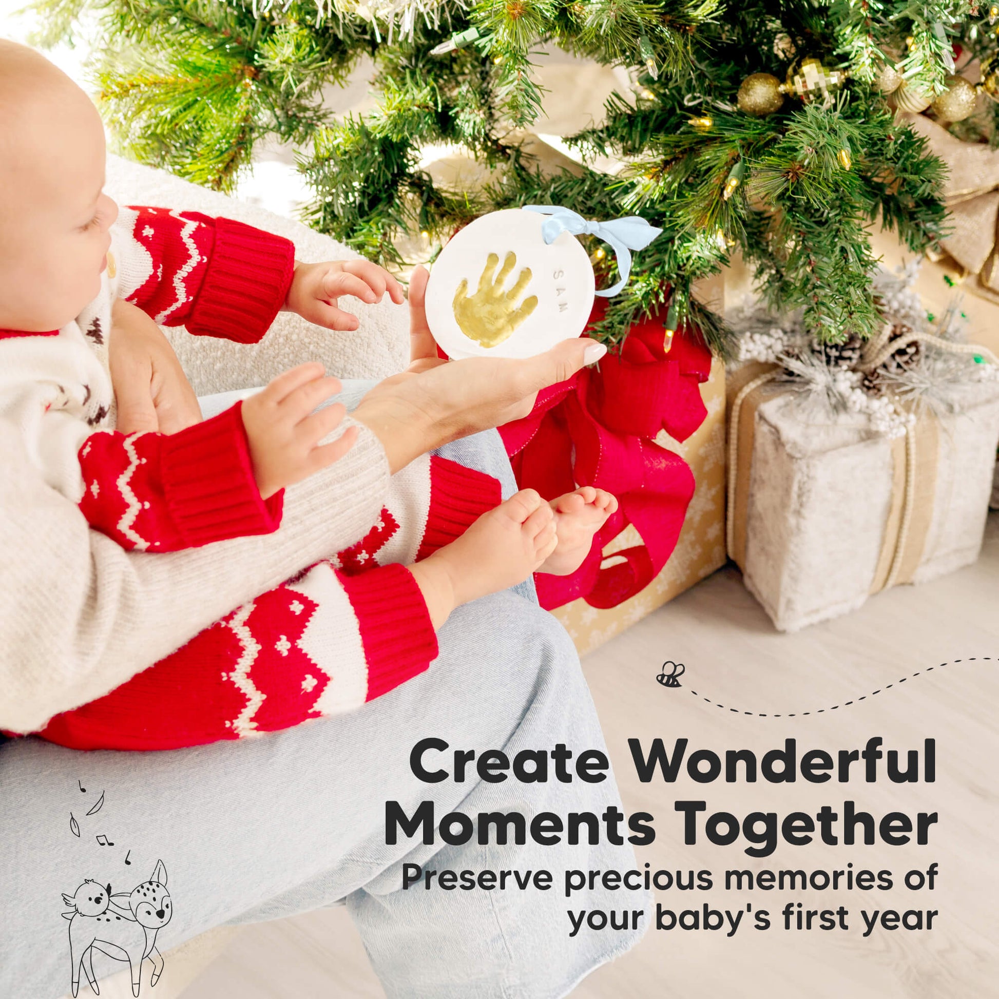 Create Wonderful Moments Together, Preserve precious memories of your baby’s first year. 30514376310970