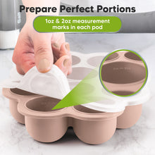 Load image into Gallery viewer, Prep Silicone Baby Food Tray (Dusk)

