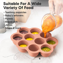 Load image into Gallery viewer, Prep Silicone Baby Food Tray (Roseate)
