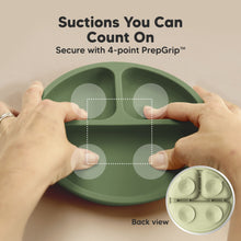 Load image into Gallery viewer, 3-Pack Prep Silicone Suction Plates with Lids (Forest)
