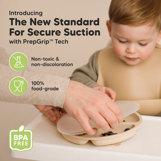 Introducing The New Standard For Secure Suction with PrepGrip™ Tech, non-toxic and non-discoloration, 100% food-grade, BPA-free.
-on-hover