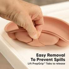 Load image into Gallery viewer, 3-Pack Prep Silicone Suction Plates with Lids (Terracotta)
