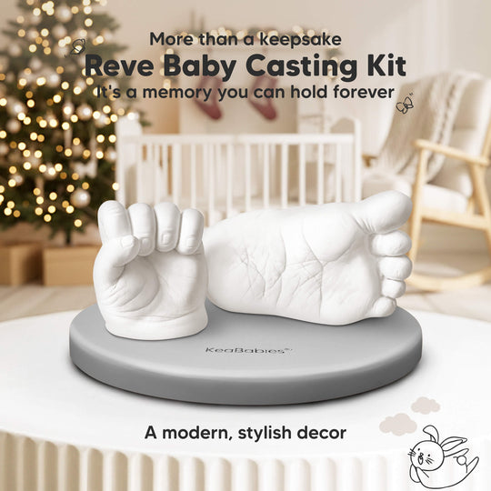 Reve Baby Casting Kit for Hand and Foot (Cloud Gray)