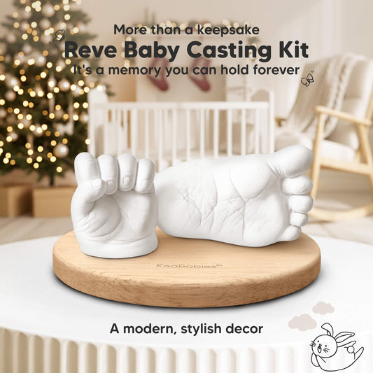 More than a keepsake, Reve Baby Casting Kit, It's a memory you can hold forever (A modern, stylish decor)-on-hover