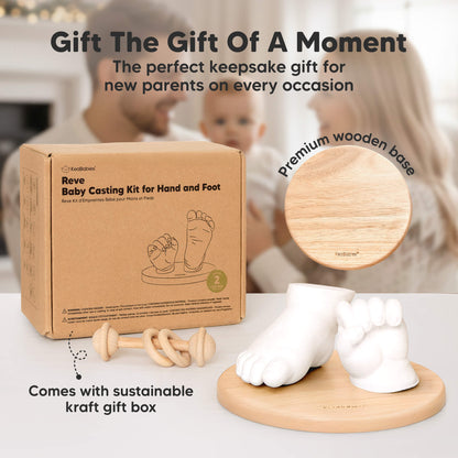 Gift The Gift Of A Moment - The perfect keepsake gift for new parents on every occasion (Comes with sustainable kraft gift box) 34425556009146