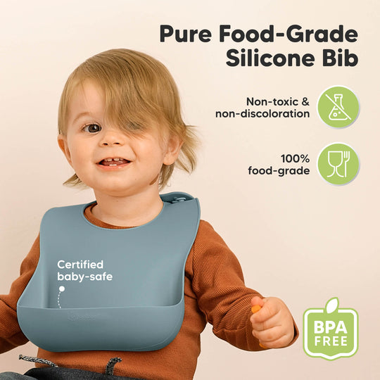 2-Pack Prep Silicone Bibs (Alps)
