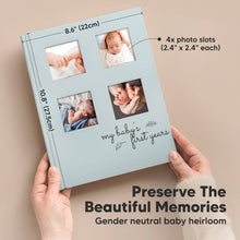 Load image into Gallery viewer, Sketch Baby First Years Memory Book (Sky Blue)
