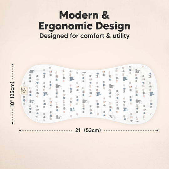 Softe Muslin Baby Burp Cloth (Vessels)