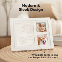 Load image into Gallery viewer, Baby Handprint &amp; Footprint Keepsake Solo Frame
