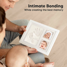 Load image into Gallery viewer, Baby Handprint &amp; Footprint Keepsake Solo Frame

