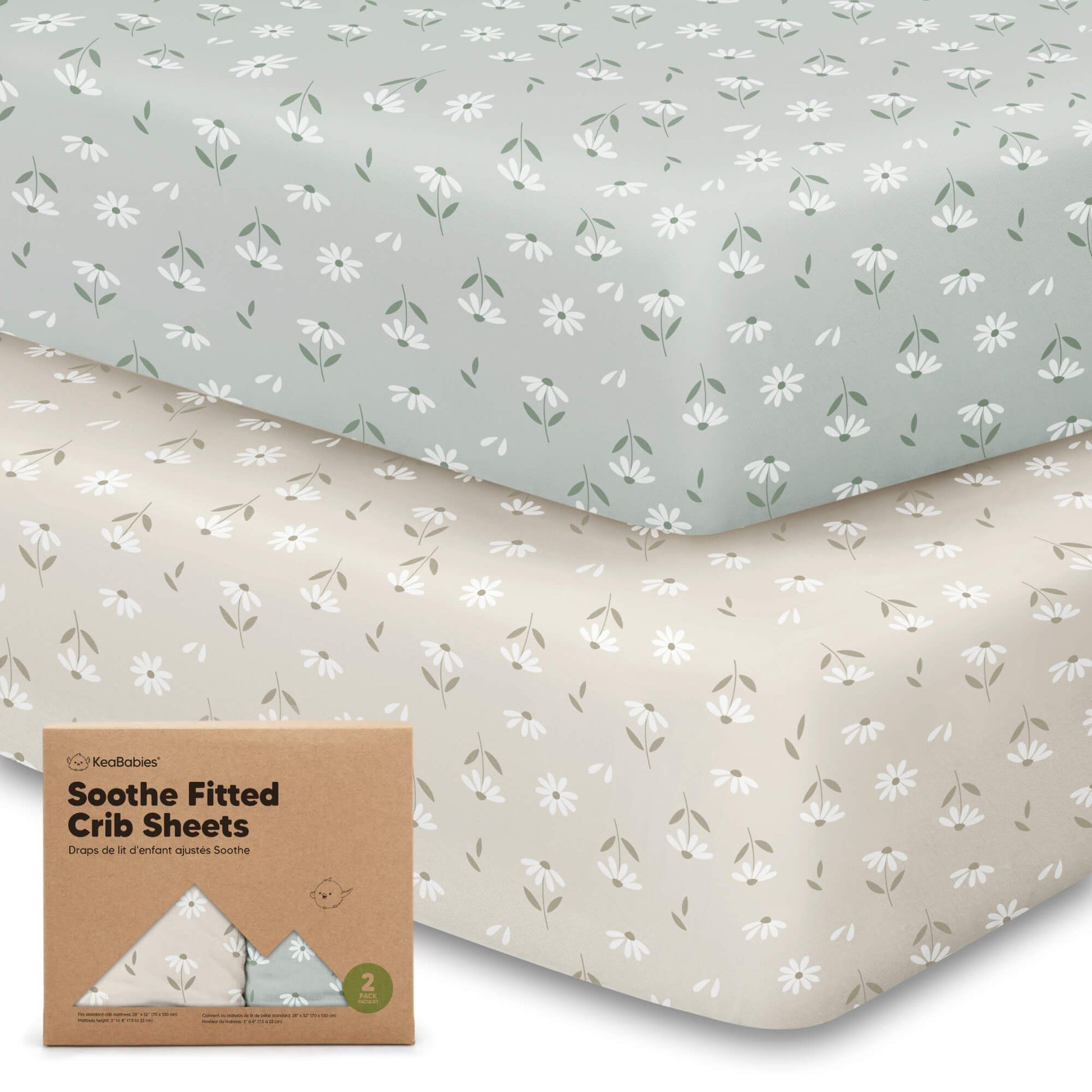 Soothe Fitted Crib Sheet 26454571745466