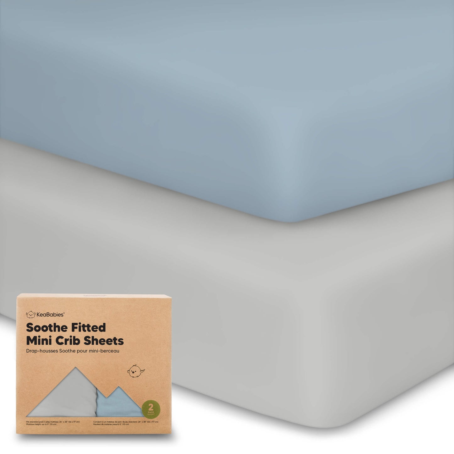 Soothe Fitted Mini Crib Sheet 26523559297210